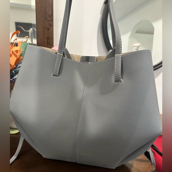 Polene Handbags - Polene-inspired Grey Women’s Tote Bag